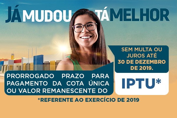 IPTU: Prorrogado o prazo para pagamento em cota única