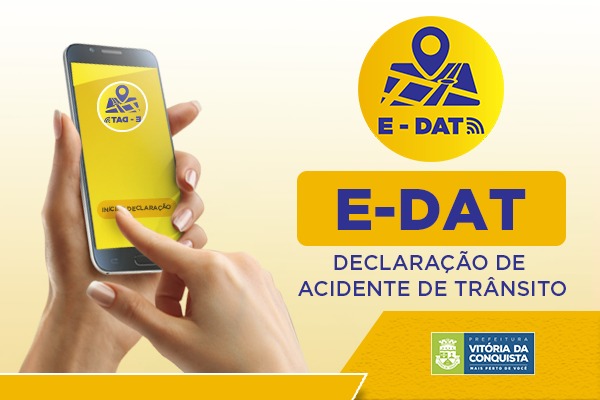 E-Dat: Ferramenta digital para registro de ocorrências de trânsito é lançada em Conquista