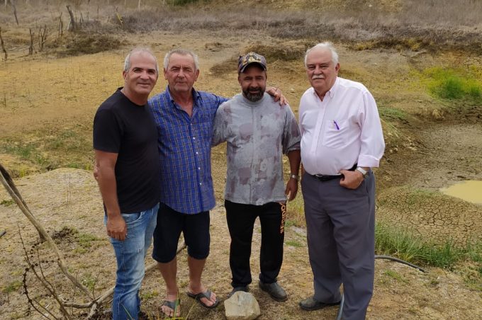 Governo Municipal acompanha de perto as obras para melhoria do abastecimento de água em José Gonçalves