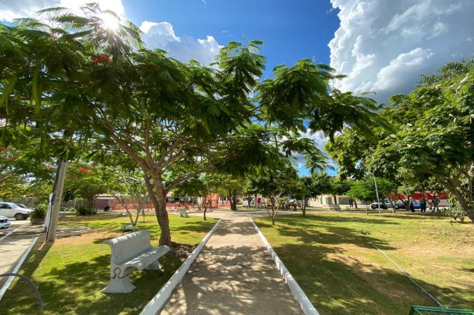 Distrito de Dantelândia está ganhando um lindo espaço de lazer e convivência!