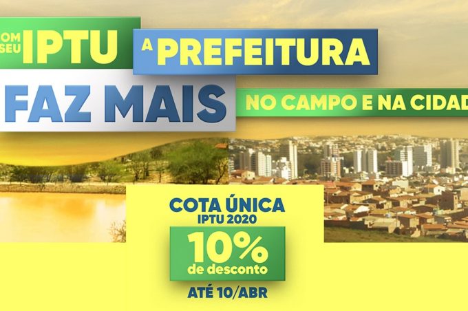 IPTU 2020: Baixe seu boleto pelo site ou aguarde a entrega em casa
