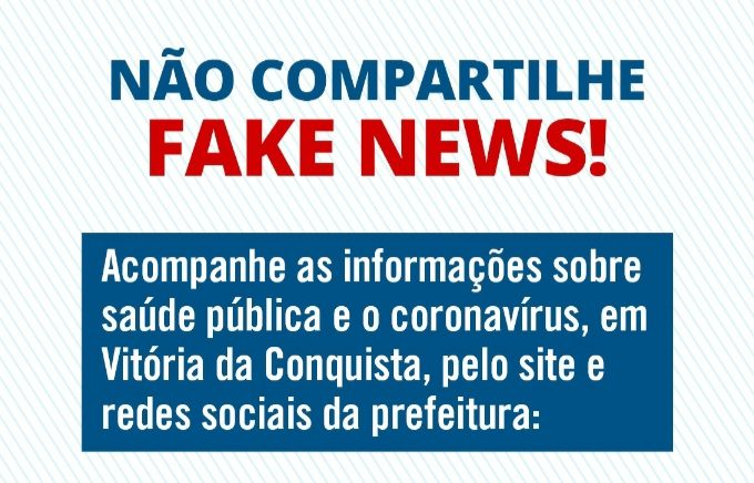 Novo Coronavírus: Cuidado com as Fake News!