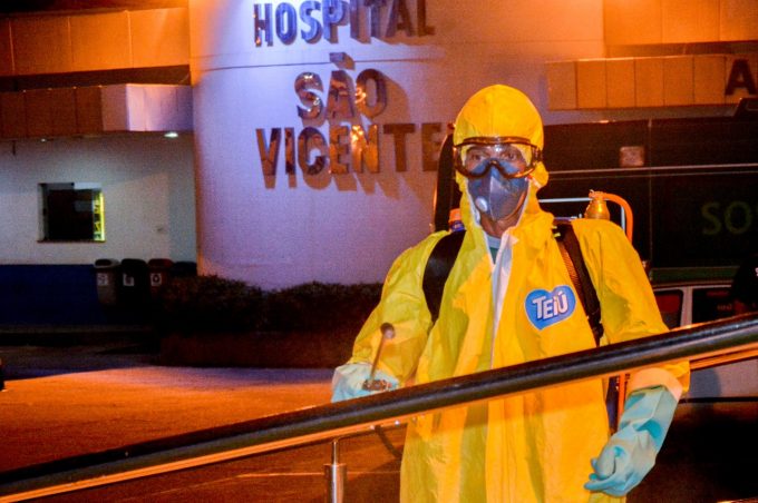 Parceria entre Prefeitura e Teiú continua e mais lugares são desinfectados