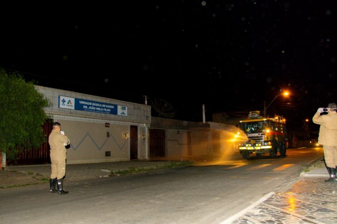 Zona Oeste recebe desinfecção para prevenção ao Coronavírus