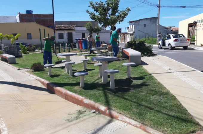 Mais qualidade de vida para a população: obras das praças da avenida Cuiabá são finalizadas