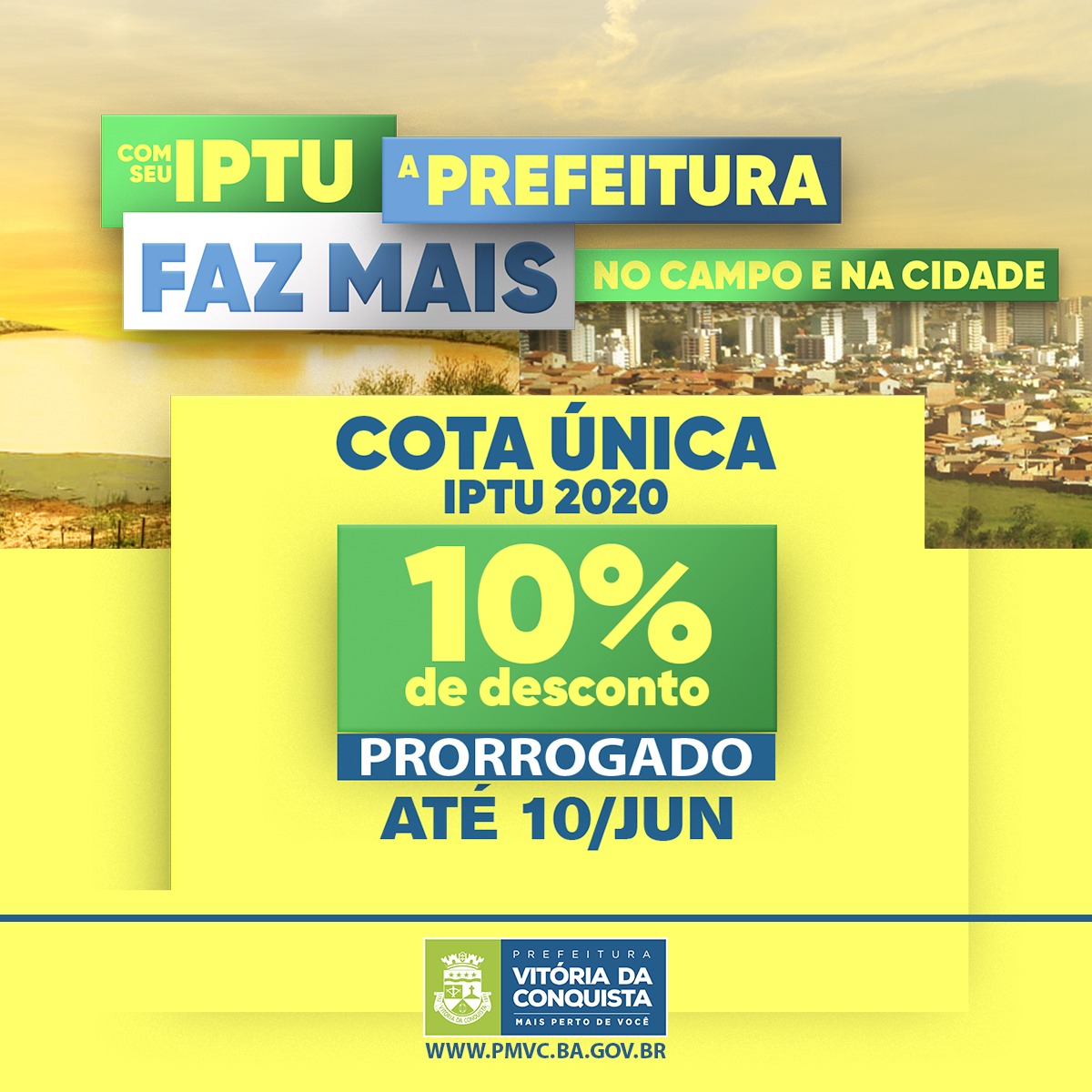 IPTU 2020: Prefeitura prorroga prazo para pagamento de parcela única ...