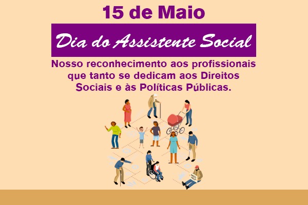 Prefeitura parabeniza a todos os assistentes sociais pelo seu dia