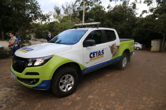 Meio Ambiente: Centro de Triagem de Animais Silvestres recebe novo veículo