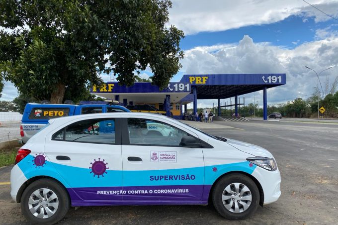 Prefeitura, ANTT e PRF apreendem ônibus clandestinos em Vitória da Conquista