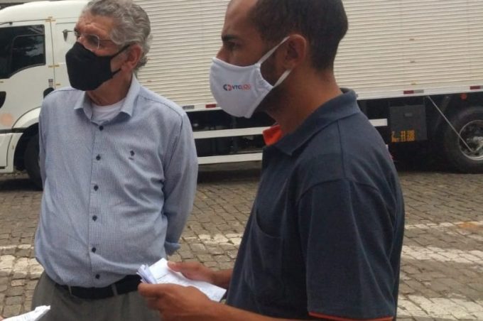 Prefeito Herzem Gusmão vai verificar de perto a chegada dos respiradores trazidos pelo Ministério da Saúde