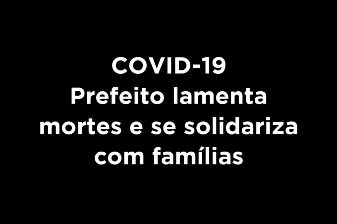 Em pronunciamento nas redes sociais, prefeito Herzem Gusmão manifesta profundo pesar pelas mortes por Covid-19 em Vitória da Conquista