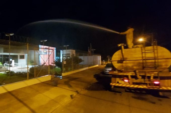 Combate ao coronavírus: Prefeitura segue com higienização na cidade