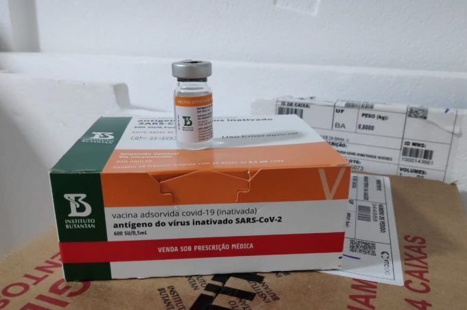 Município recebe mais 4.920 doses da CoronaVac