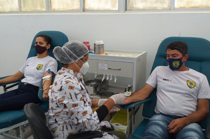 Guarda Municipal: alunos do Curso de Formação participam de doação de sangue