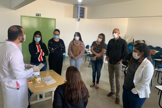 Coleta de amostras para teste de Covid é descentralizada para a zona rural