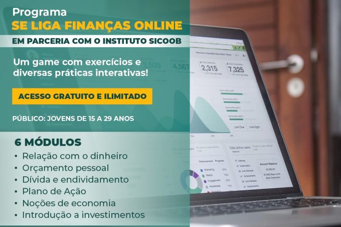 Prefeitura e Instituto Sicoob convidam jovens a participarem de game sobre finanças