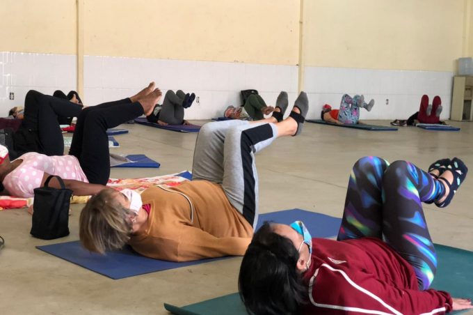 Grupos de Pilates Solo do NASF-AB auxiliam no tratamento da dor crônica de alunos