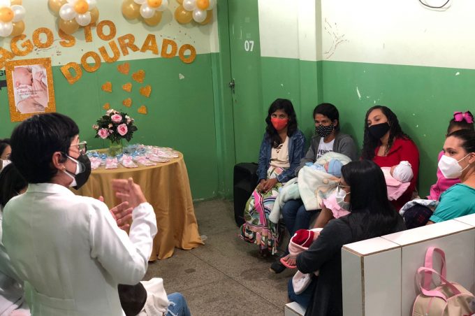 Agosto Dourado: Unidades de saúde promovem atividades para mães lactantes
