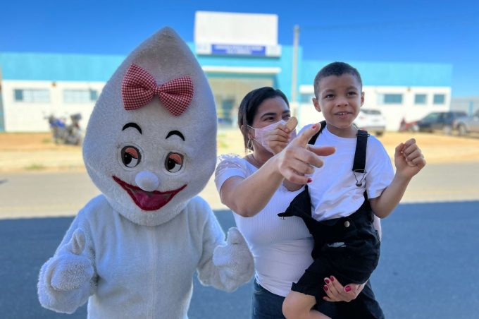 Vacinação do público infantil começou com movimentação tranquila nas unidades de saúde