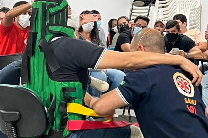Profissionais do Samu 192 participam de atualização para Atendimento Pré-Hospitalar ao Trauma