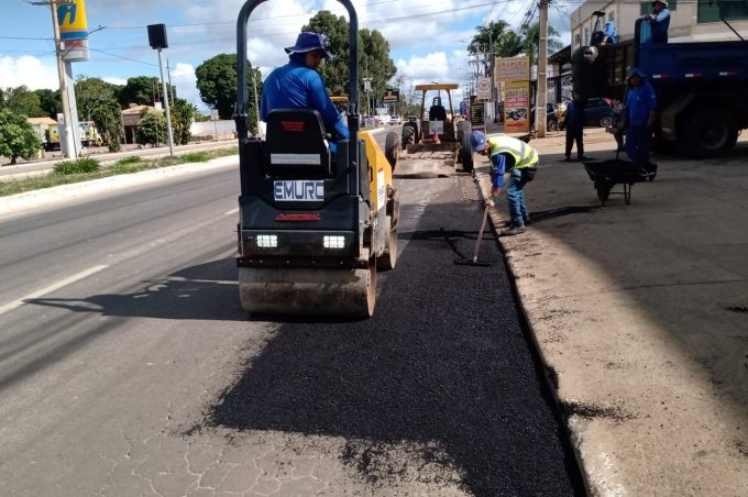 Prefeitura já realizou a operação tapa-buracos em mais de 160 vias, só este mês foram 37 ruas e avenidas beneficiadas
