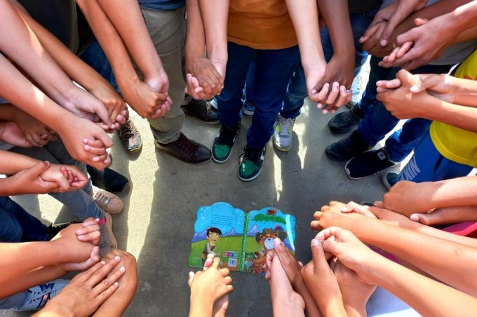 Smed realiza ação de pacificação de conflitos em escola da Lagoa das Flores