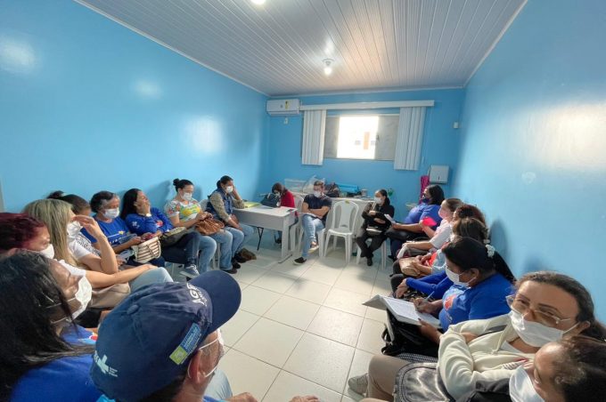 Vigilância Epidemiológica realiza reuniões de sensibilização dos trabalhadores da saúde sobre tuberculose e hanseníase