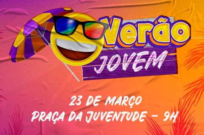 Prefeitura realiza primeiro Verão Jovem na Praça da Juventude nesta quinta-feira
