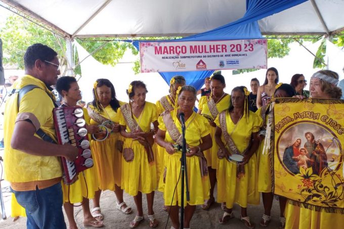Prefeitura promove ação social no distrito de José Gonçalves como atividade de encerramento do mês da mulher