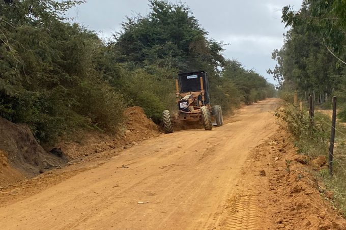 Prefeitura prossegue com mutirão nas estradas da zona rural