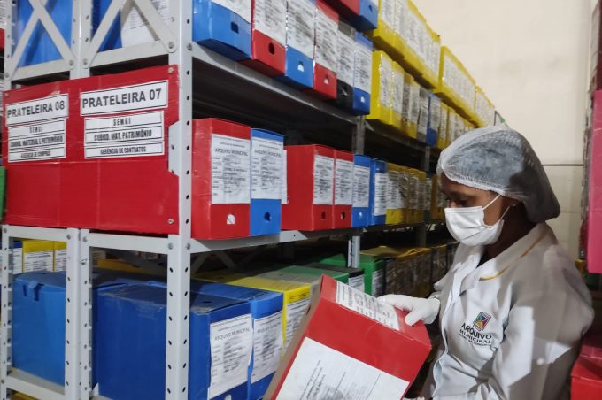 Secretaria de Gestão e Inovação inicia processo de descarte de documentos do Arquivo Municipal