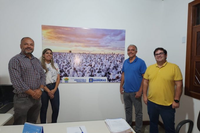SMDR visita Barreiras para conhecer programas de desenvolvimento do algodão que deverá abastecer Polo Têxtil