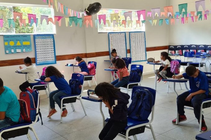 Mais de 45 mil alunos da rede municipal retornaram às aulas nesta segunda, 10