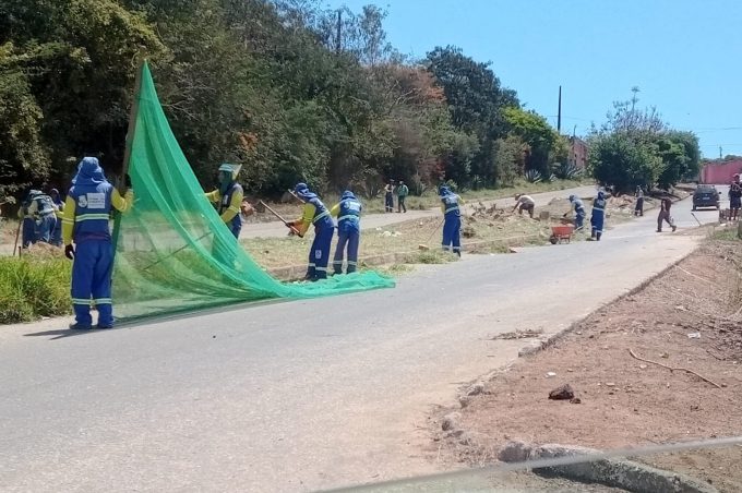 Mutirão de Limpeza com Cata-Bagulho concentra ações no bairro Bruno Bacelar