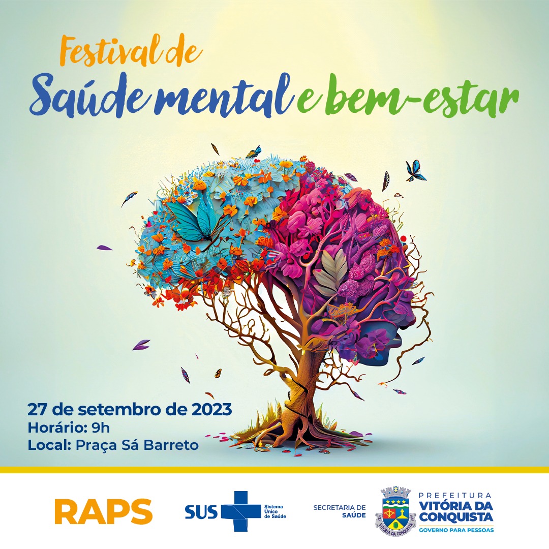 Setembro Amarelo: Festival de Saúde Mental e Bem-estar será realizado ...