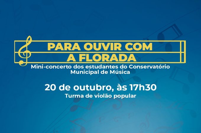 Conservatório Municipal de Música promove miniconcertos nas sextas-feiras