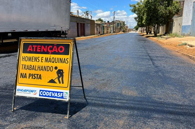 Prefeitura prepara via do loteamento Jardim Valéria para pavimentação