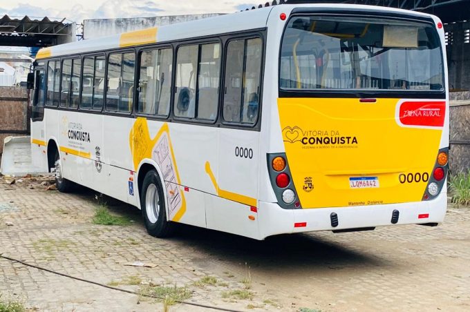 Nova identidade visual dos ônibus da zona rural de Vitória da Conquista será apresentada nesta sexta-feira