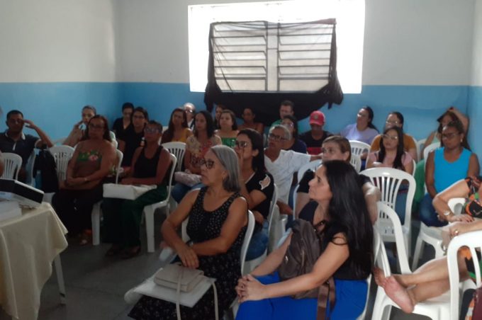 Smed e Programa Educar Pra Valer realizam formação para professores de Língua Portuguesa e Matemática