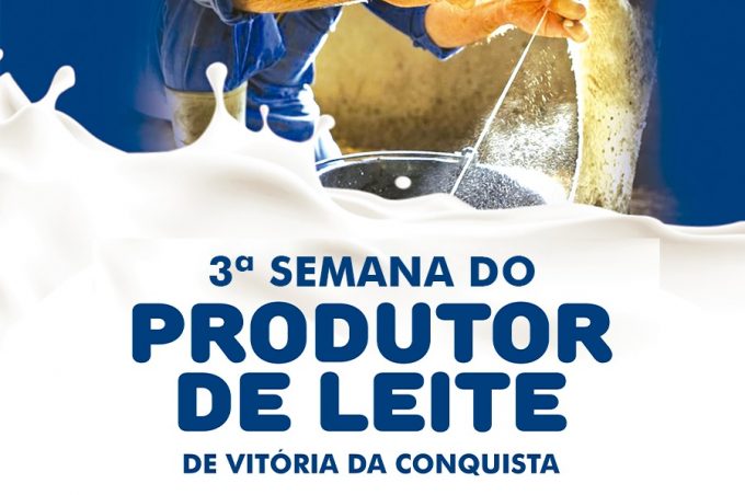 Prefeitura promove 3ª Semana do Produtor de Leite neste sábado, 4