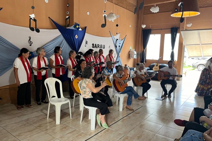 Sarau no Centro de Convivência do Idoso celebra cultura e fortalece os vínculos na terceira idade