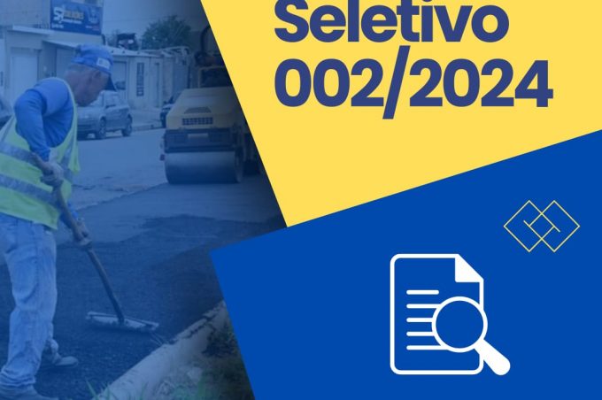 Empresa Municipal de Urbanização (Emurc) abre novo processo seletivo para contratação temporária