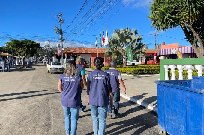 Vigilância Sanitária atua na inspeção dos comércios alimentícios durante a 53ª Exposição de Vitória da Conquista