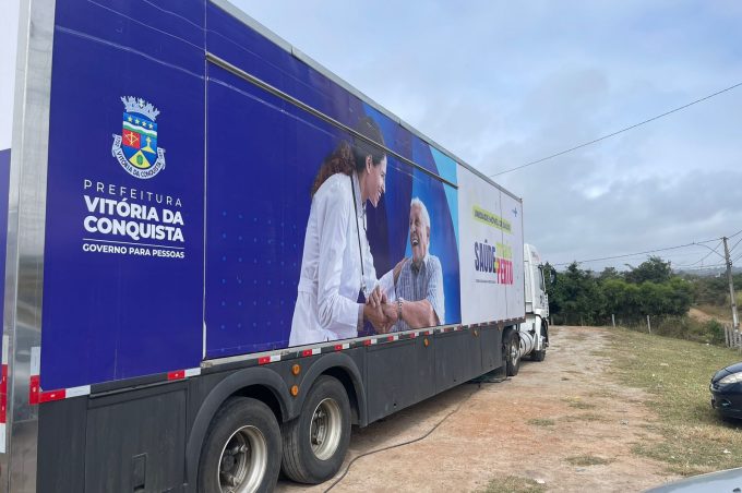 Com mais de 25 mil atendimentos prestados em Vitória da Conquista, Carreta da Saúde chega ao bairro Lagoa das Flores I