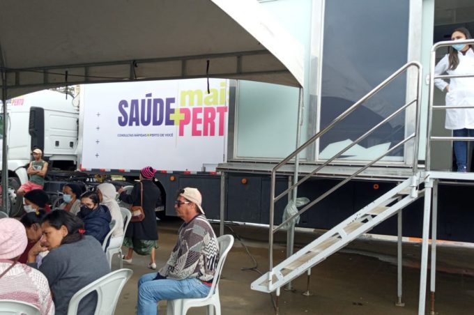 Carreta da Saúde continua na Urbis VI na próxima semana atendendo moradores de outras localidades do entorno