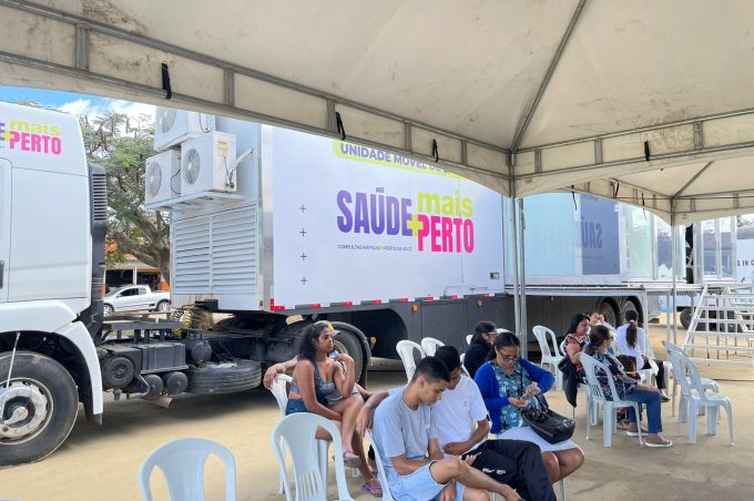 Carreta da Saúde: mais de mil consultas e exames já foram feitos na Urbis VI, onde os atendimentos continuam até o sábado, 29