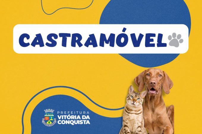 Castramóvel leva atendimento a cães e gatos da Urbis VI nesta sexta e sábado