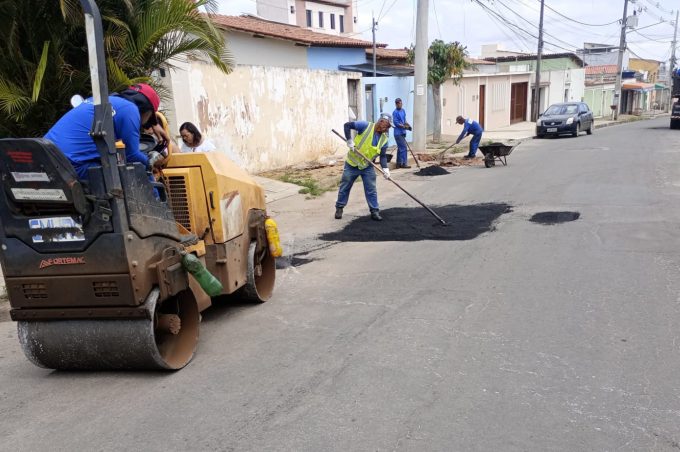 Operação Tapa-buraco já atendeu mais de 60 vias neste mês de agosto