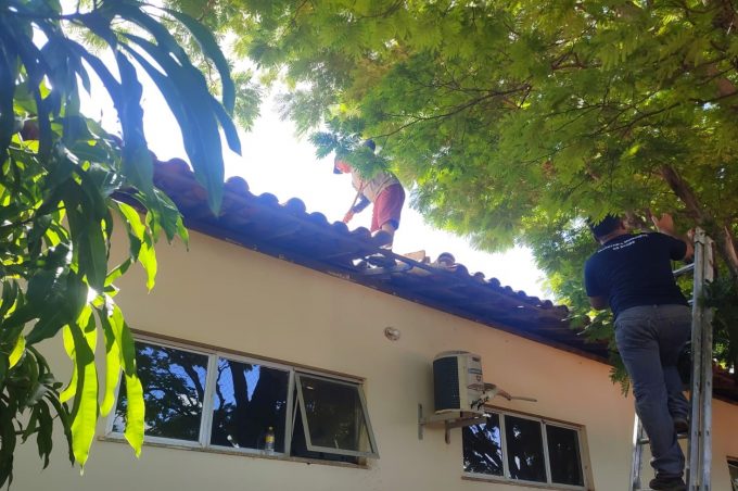 Secretaria de Saúde recupera telhado da Unidade de Saúde de Bate-Pé