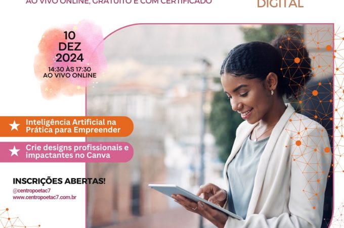 Prefeitura abre inscrições para mais uma edição do curso gratuito sobre ferramentas digitais para impulsionar negócios